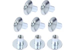 GDW Domed Head Nut Torx Barrel 5/16" Thread Cargo Trailer Door Latch - Cargo Trailer Door Hardware (8 Pack)