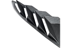 Rear Side Window Louver Shutter Trim Compatible With Toyota GR86 Subaru BRZ 2022-2025 Coupe 2-Door Tail Windshield Blind Sun 