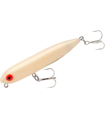 Amazon.com : Heddon X9556-427 Chug'N Spook Freshwater, Bone/Orange