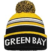 HUIGONGSHOU Vintage Cuffed Knit Beanie with Pom-Pom – Winter Hat Skull Warm Thick Cap for Men, Women & Fans