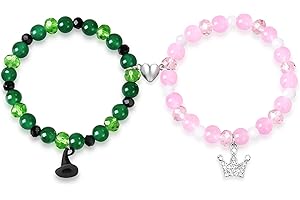 OFIHIDO Witch Bracelet Set for Girls Kids Adults, Halloween Costume Accessories,Friendship Matching Bracelets