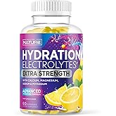 Built by Nature Hydration Electrolyte Gummies – Electrolyte Gummies for Hydration & Dehydration Support – 60 Gummy