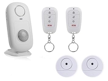 Smartwares Alarma Set: Detector de Movimiento con 2 mandos a ...