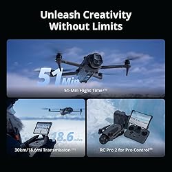 DJI Mavic 4 PRO Drone 6K60 HDR, 100MP, 51-Min Max