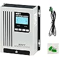 SOLAFANS 48V 55A MPPT Solar Energy Charge Controller Working Voltage DC150V 12V 24V 48V Auto Max PV Input 3000W for Selectable Batteries