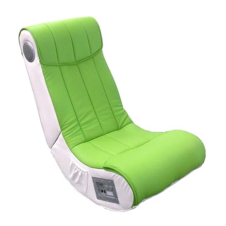 Lifestyle For Home Soundsessel Soundz Gaming Chair Spielsessel hell grün Lime weiß mit Audiosystem