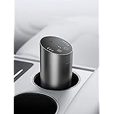 Waterless Car Diffuser, Battery Operated Essential Oil Diffuser with Timer, No Leakage Technology, Super Quiet Cordless Aromatherapy for Car