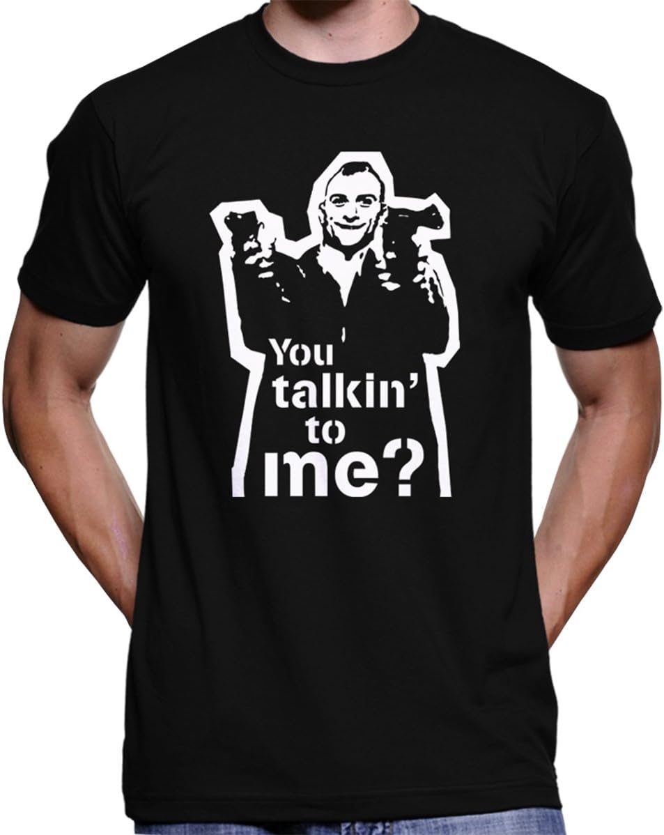 Culture Clash Clothing Travis BickleYou Talking to Me? Taxi Driver T-Shirt - Cult Film Movie Martin Scorcese