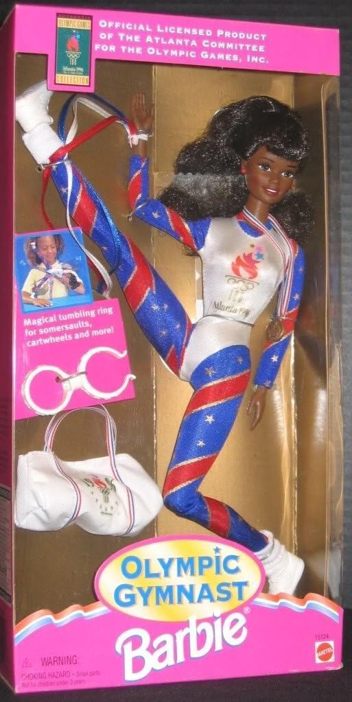 1996 olympic gymnast barbie value