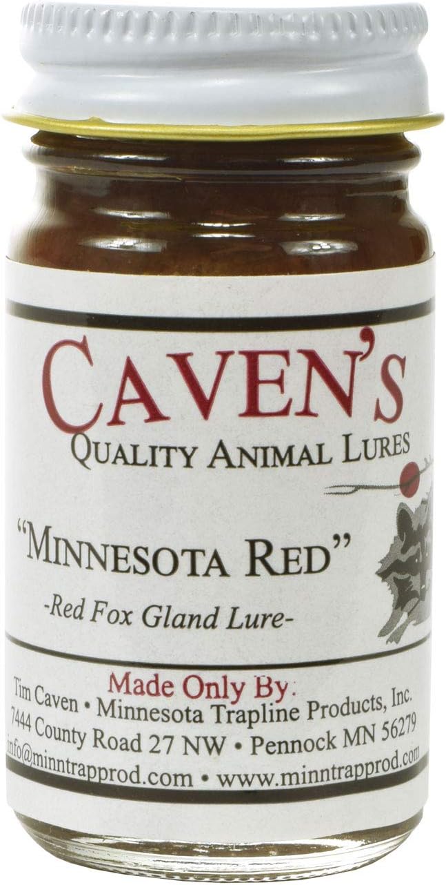 Red Fox Gland Lure 1 oz. FISHING LURE Fishing Attractant 1
