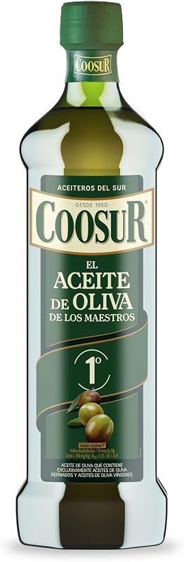 - Aceite de Oliva - Libre de alérgenos - Botella 1 L