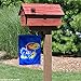 College Flags & Banners Co. Kansas KU Jayhawks Garden Flag