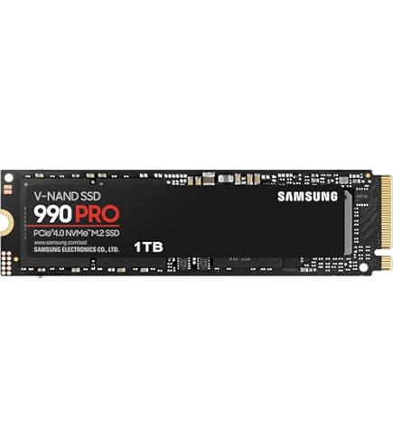 メモリー Samsung 990PRO 2TB SSD PCIe 4.0 NVMe M.2 Amazon.com: Samsung 990 PRO NVMe M.2 SSD, 2 TB, PCIe 4.0