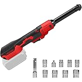 Gpaentsn 3/8" Cordless Ratchet Wrench Compatible with Milwaukee M18 Battery (No Battery), 40N.m Torque, 6.3" Long Neck Design