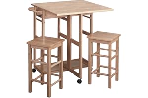 Winsome Wood Suzanne Kitchen, Square, Natural, Beech