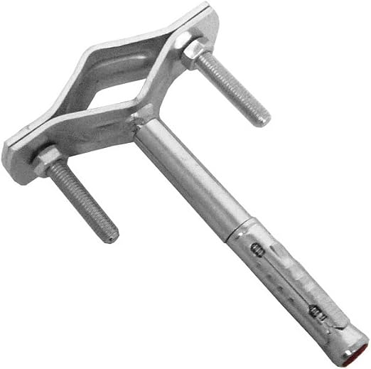 Zanca Da Balcone OFFEL 07-554 - Lunghezza 210 Mm, Adatta Per Pali Da 25 A 60 Mm