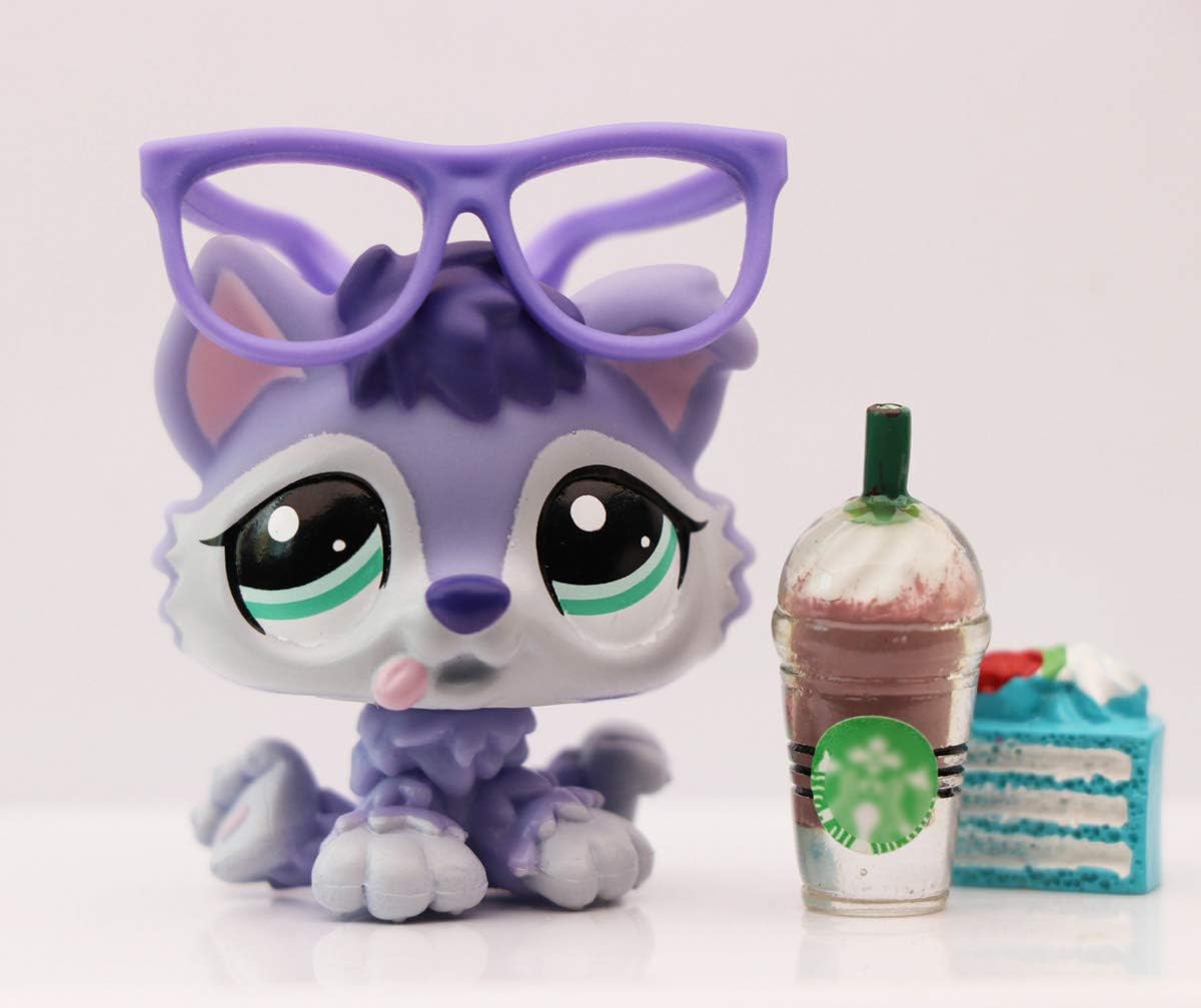 Lps Husky Puppies - Rare Big Littlest Pet Shop 10 Lps Husky 174 341 358