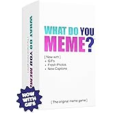 What Do You Meme? Core Game (New Edition) Now Including GIF's by Relatable, The Essential Party Game for Meme Lovers Now with