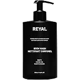 REYAL Supreme Sport Cleansing Body Wash, Deep Clean + Prevent Breakouts + Calm Irritation, With Bergamont, Mint, & Patchouli,