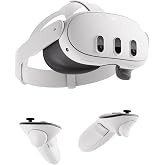Meta Quest 3 512GB | Virtual Reality &mdash; VR Headset &mdash; 2X Graphical Processing | VR Gaming, 4K Resolution, Pancake Lenses, Mixed Reality, 8GB RAM, Enhanced Haptics, Formerly Oculus, PC VR, Consoles
