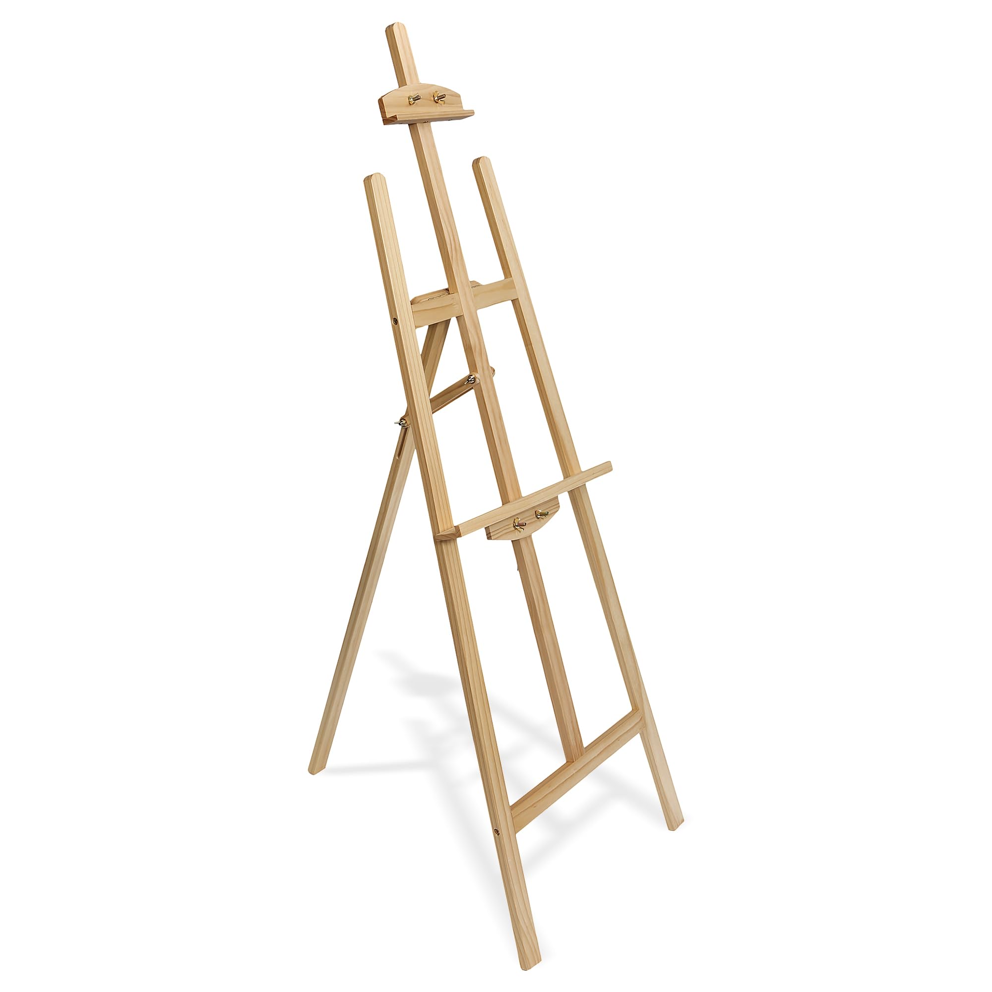 Artistik Premium Easel | Stand for Artists & Weddings | Adjustable Height, Pinewood Easel for Painting | Professional Wooden Easel for Painting, Sketching, Display and More