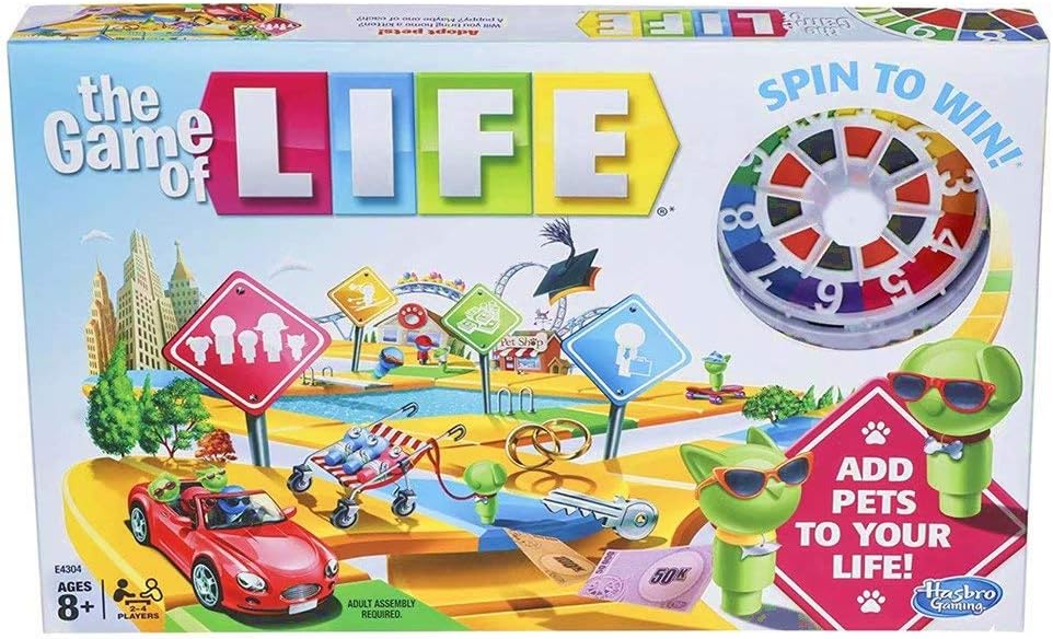 Hpparty The Game of Life Board Game Ages 8 & Up