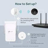 TP-Link RE300 AC1200 Dual Band WiFi Extender EasyMesh UK Plug view 8