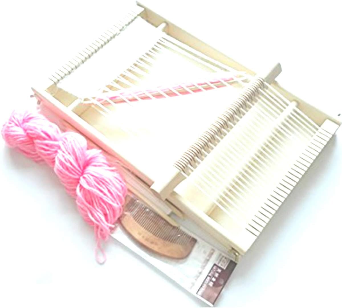 Amazon Carangels 手織り機 織り機 子ども 大人兼用 織り幅cm 手芸道具 木製 操作簡単 おもちゃ 説明書付き 編み機 織り機 通販