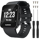 Band for Garmin Forerunner 35, Soft Silicone Replacement Watch Band Strap for Garmin Forerunner 30 Smart Watch (No Tracker)
