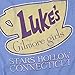 Popfunk Gilmore Girls Luke's Diner Adult T Shirt & (Medium) Carolina Blue