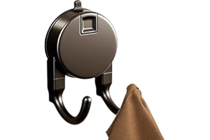 Shower Hooks Suction Cup,Retractable Suction Hanger - No Drill Hooks - for Home Kitchen Bathroom Shower Glass Door Mirror Til