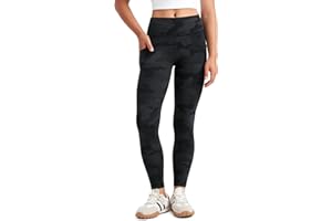 CRZ YOGA Girls Butterluxe Athletic Leggings with Pockets - High Waist Lounge Kids Teen Pants Yoga Active Dance Running Tights