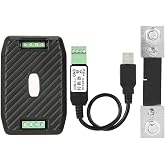 PEACEFAIR PZEM-017 DC Voltage Consumption Meter Watt Meter Current Power Energy Consumption Communication Module (PZEM-017+100A+USB)