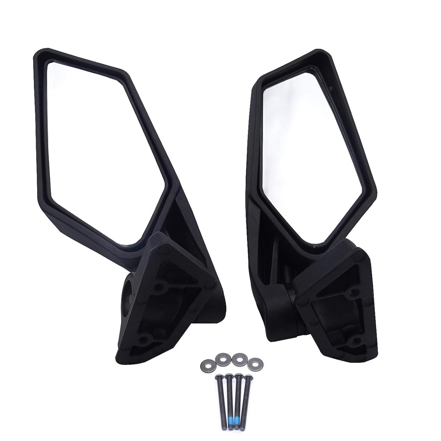 1 Pair UTV Side Rear View Mirror Rearview Racing Side Mirrors for Can