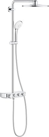 Colonne De Douche Thermostatique GROHE Euphoria SmartControl - Système 310 Duo - Chromé Brillant