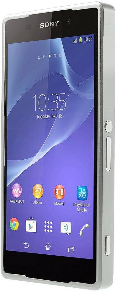 Amazon Homu Homu Xperia Z3 Compact Docomo So 02g 全10色 メタルバンパーケース アルミバンパー ケース アルミ バンパー スライド式 ボタンスタイル Xperiaz3 Docomo Au Bumper シルバーメタリック 170 2 ケース カバー 通販