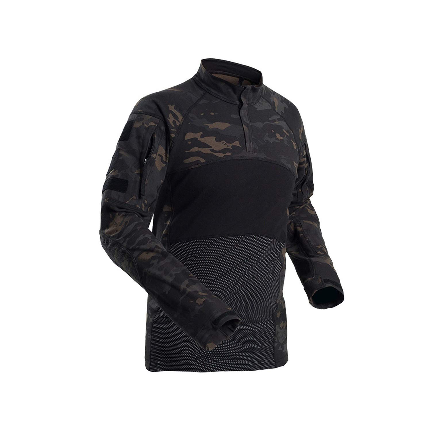 Springsss Military Tactical Shirt Men Camouflage Army Long Sleeve Multicam Cotton Combat Shirts Camo