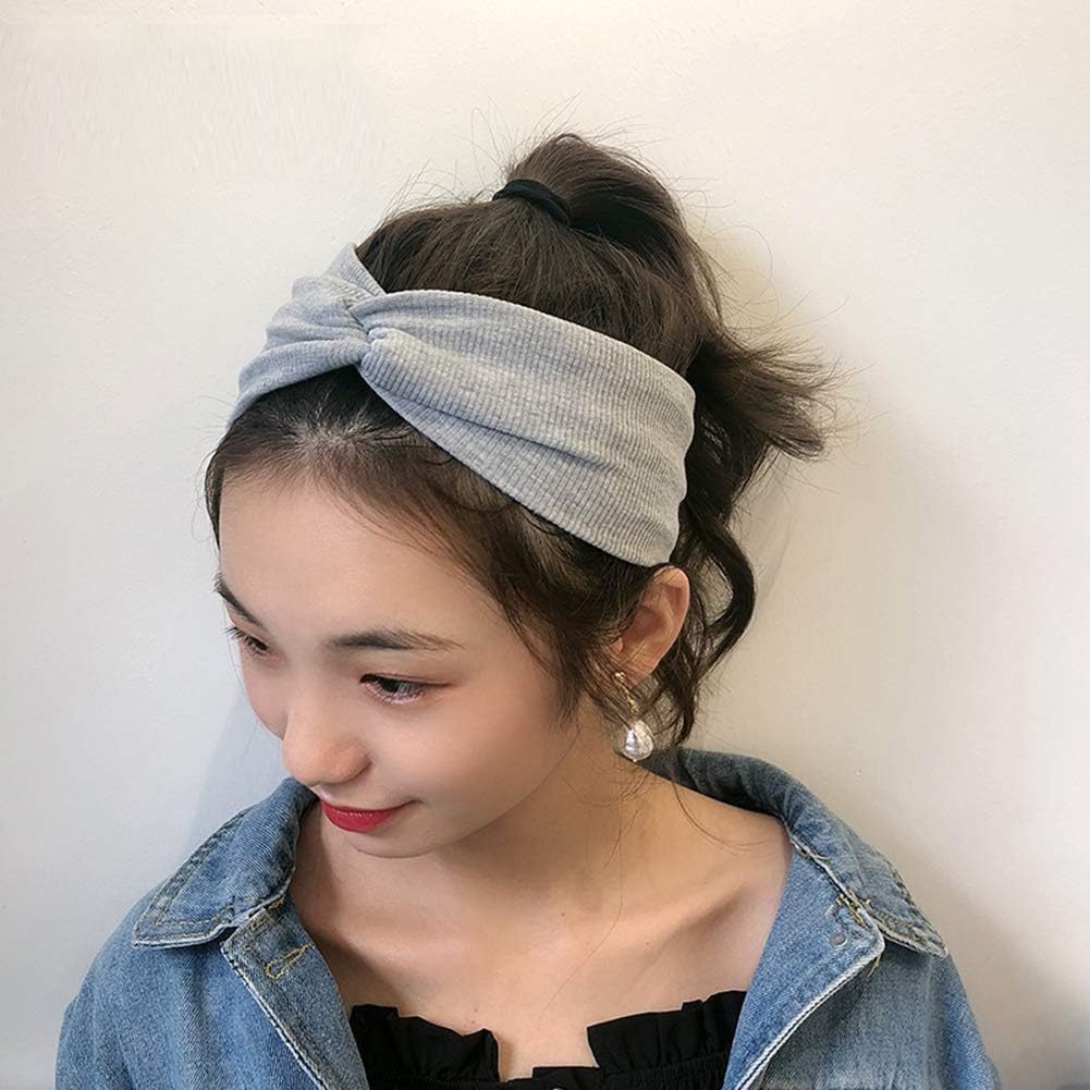 Amazon Co Jp 5点セット レディース ヘアバンド ヘアターバン クロスヘアバンド ヘッドバンド 髪饰り クロスヘアター ヘアアクセサリー 髪止め シンプル 幅広 ナチュラル お風呂 洗顔 クリスマス プレゼント ギフト 01 ビューティー