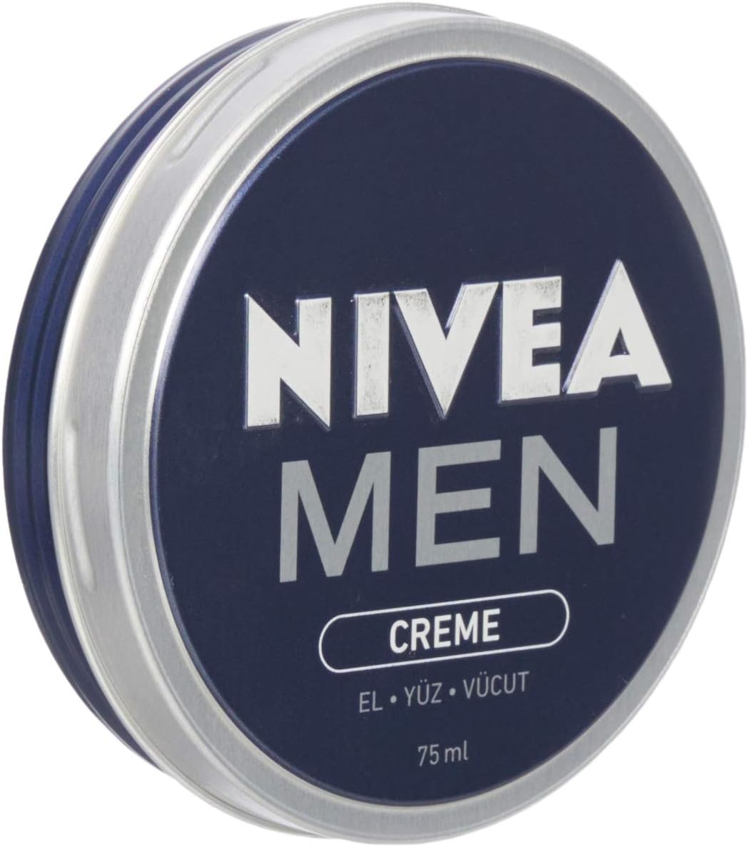NIVEA Men Creme (75ml), Intensive Everyday Moisturising Cream for Whole Body Fast-Absorbing Face, Body and Hand Cream - Image 3
