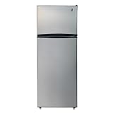 ARCTIC CHEF ACFR725AMZ6COM 2 Door Apartment Size Refrigerator with Freezer, Stainless