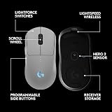 Logitech G PRO 2 Lightspeed Wireless Gaming Mouse 44K DPI USB-C White view 7