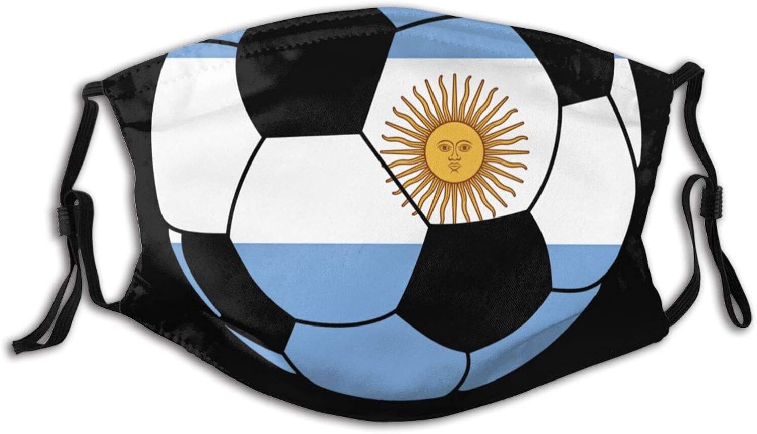 Argentina Soccer Adult Face Mask Balaclava Windproof Adjustable Elastic