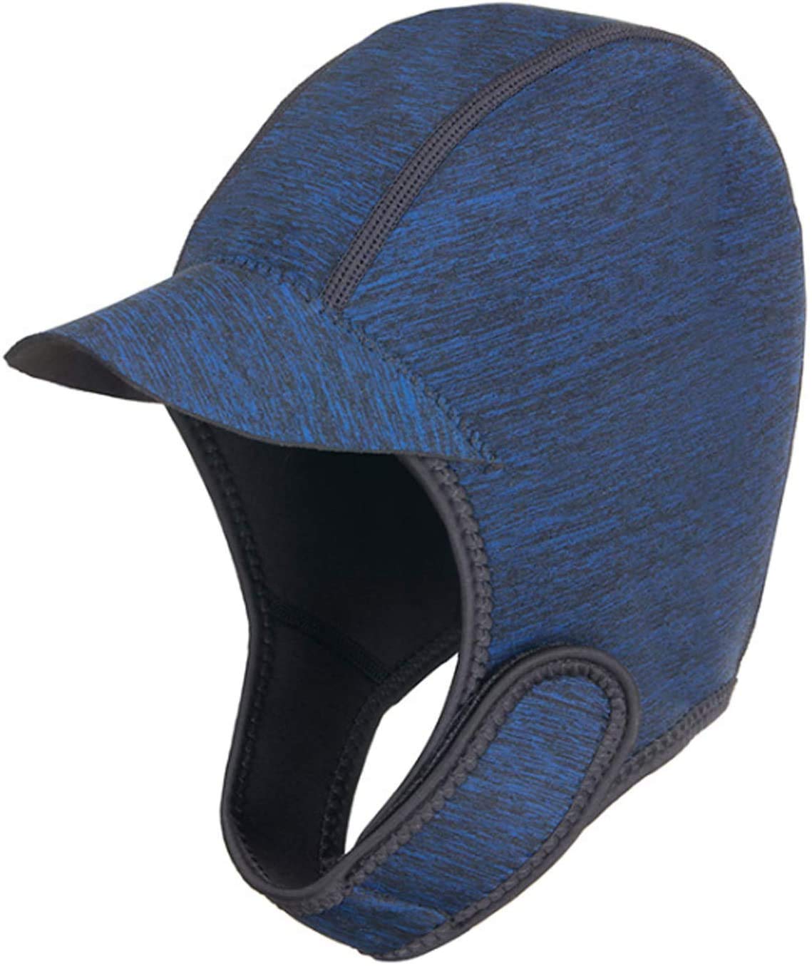 JINTN Unisex Wetsuit Hood 2MM Neoprene Scuba Diving Cap Men Women Swim Cap with Brim Adjustable Dive Hood Hat Water Sport Hood Hat Surfing Hat for Kayaking Paddle Sailing Surf Rafting