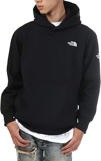 Amazon Co Jp ノースフェイス パーカー スクエアロゴメンズ レディース The North Face Nt615 ブラックk M 服 ファッション小物