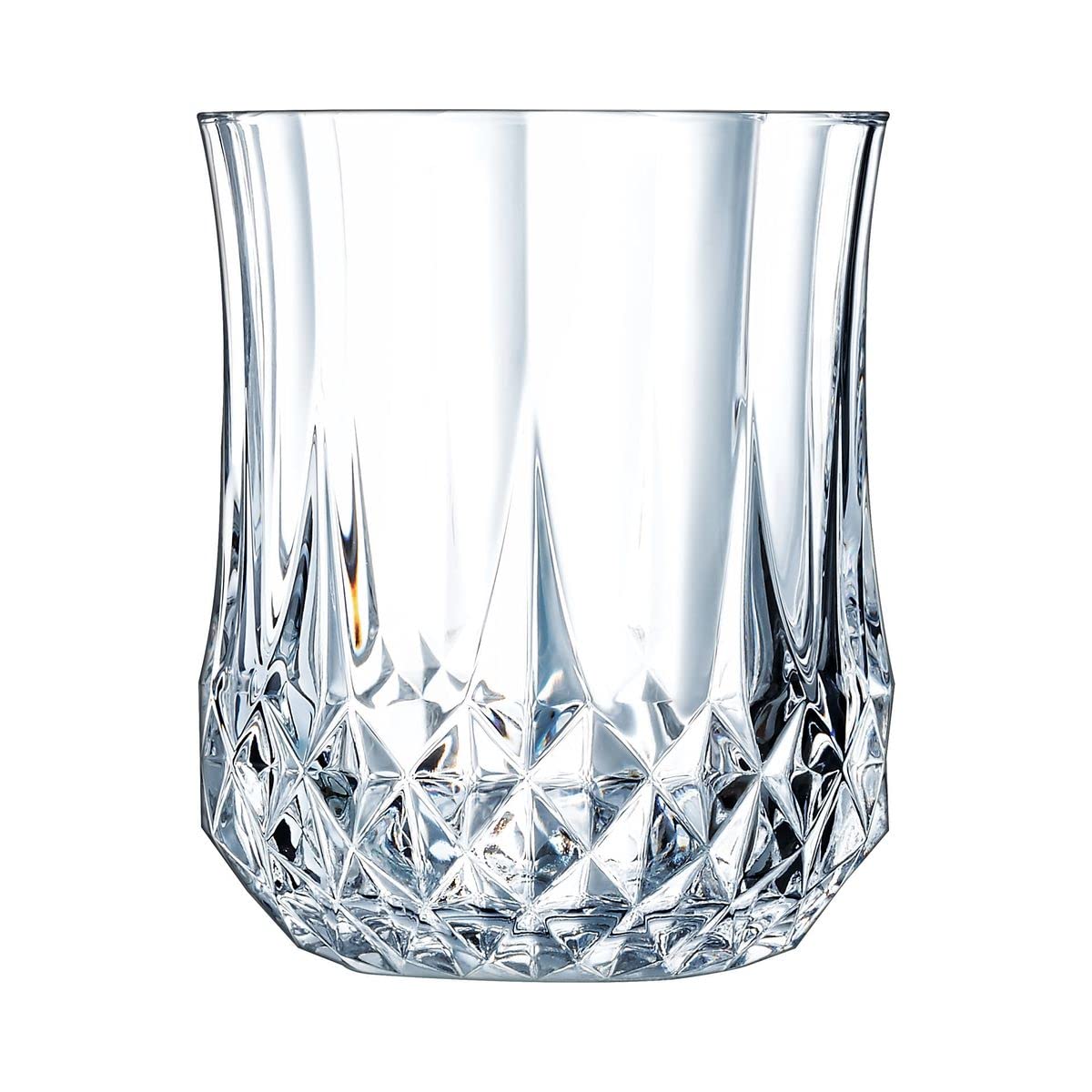 CRISTAL D'ARQUES Longchamp Mixer Glass, Crystal, (Pack of 6)