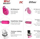 BELEEV Kids Scooter 2-Wheel Folding Height Adjustable 3 Levels Hot Pink view 8