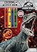 Bendon Coloring and Activity Book with Crayons, Jurassic World Fallen Kingdom