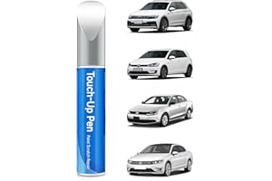 RSACET LC9A/0Q Pure White Touch Up Paint Compatible with Volkswagen Exact Match Touch Up Paint Car Scratch Repair