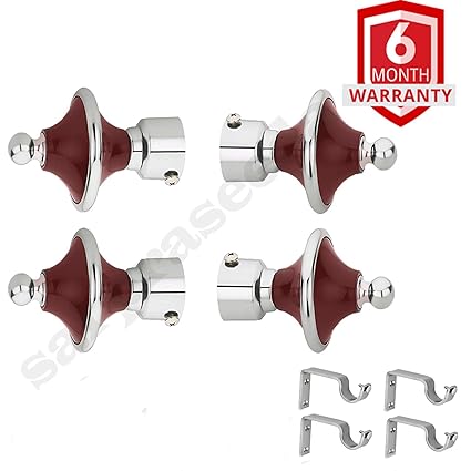 Buy Ur Little Shop Curtain Rod Brackets Holder For Doors And