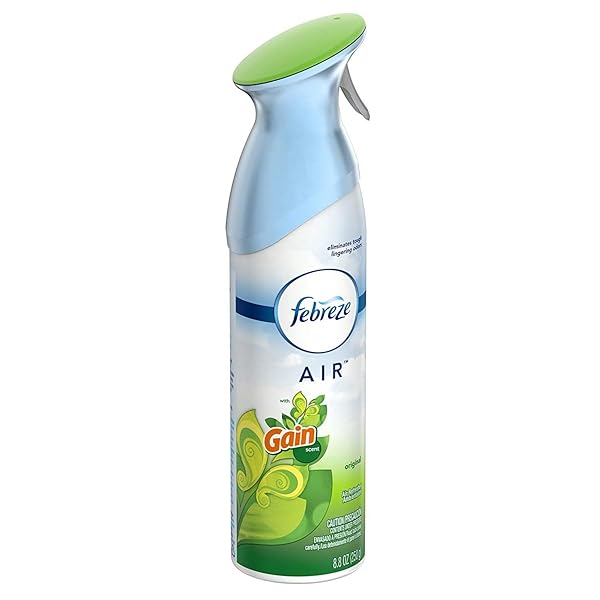FEBREZE AIR EFFECTS AIR FRESHENER WITH GAIN ORIGINAL SCENT (1 COUNT, 8.8 OZ), BLUE